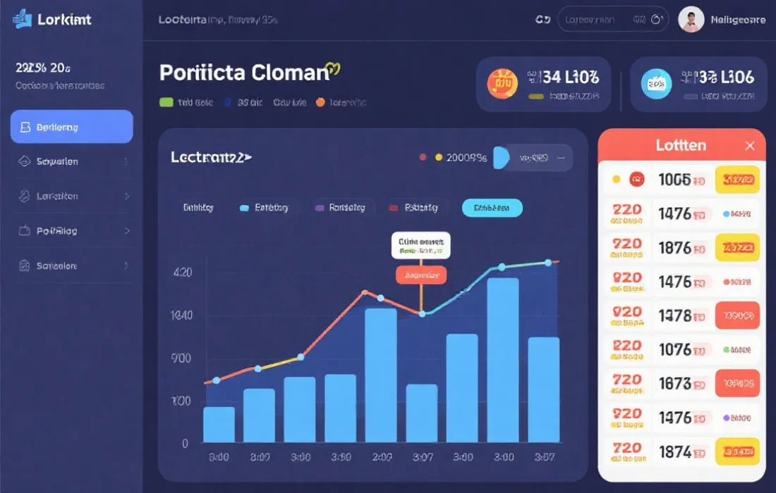 开奖看板示意图