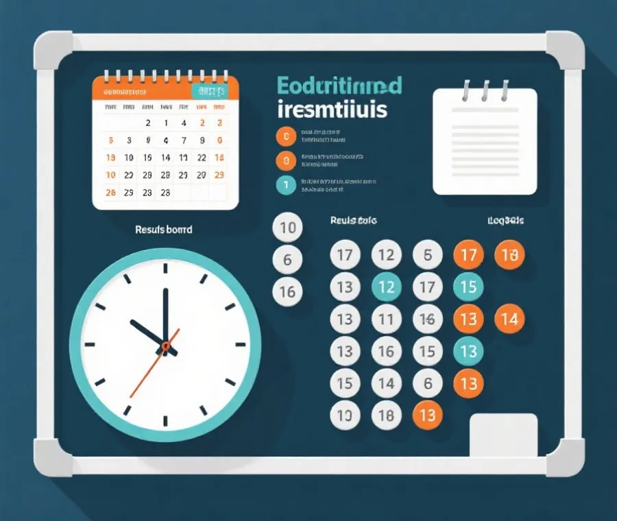 开奖时间与记录查询示意图