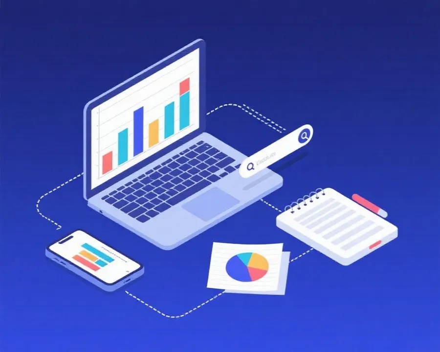 资讯浏览与查询路径示意图